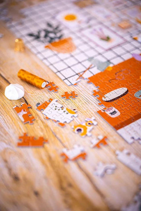 1000-teiliges Puzzle, hergestellt in Frankreich, The Workshop – Image 7
