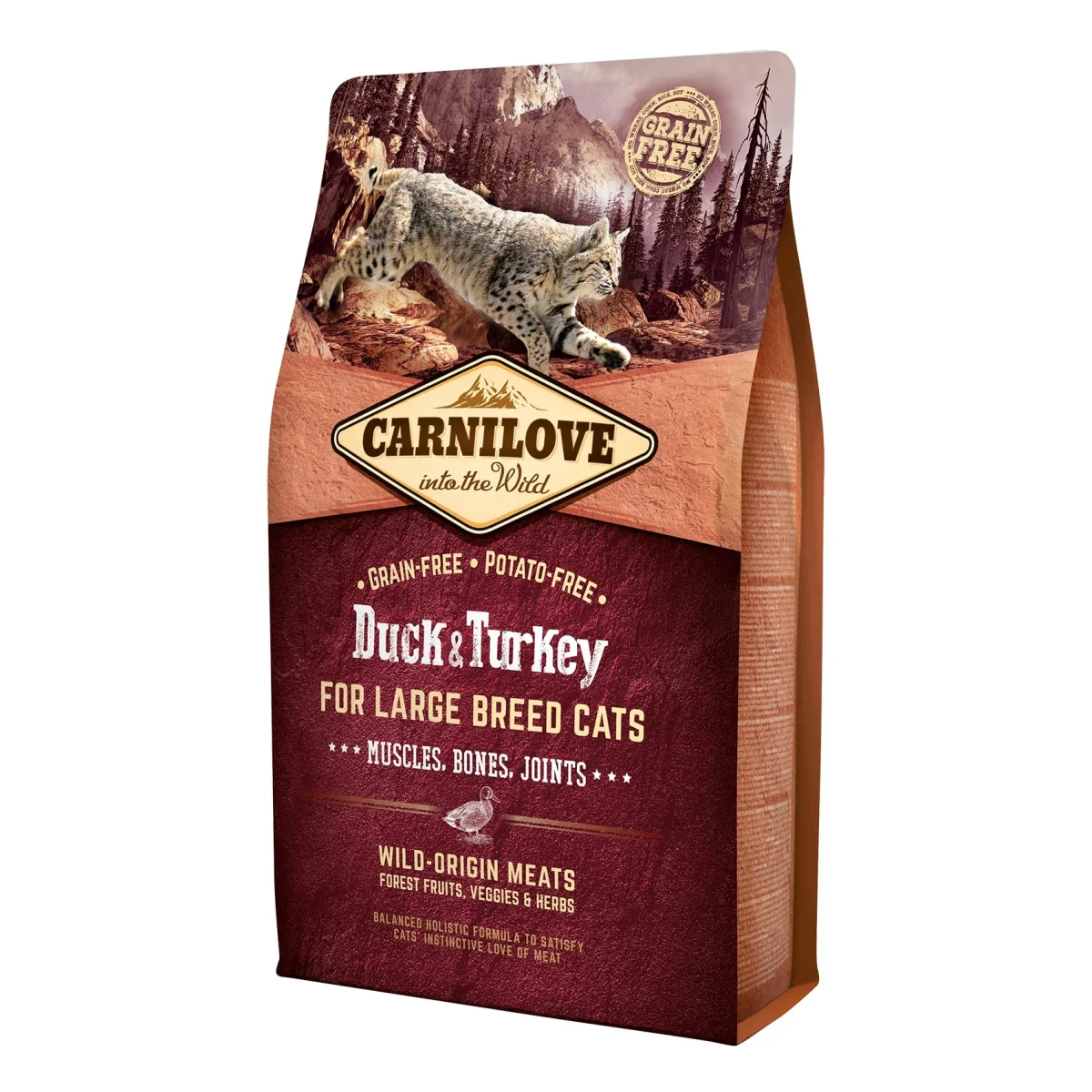 CARNILOVE Chat grande race Canard & Dinde – Image 2