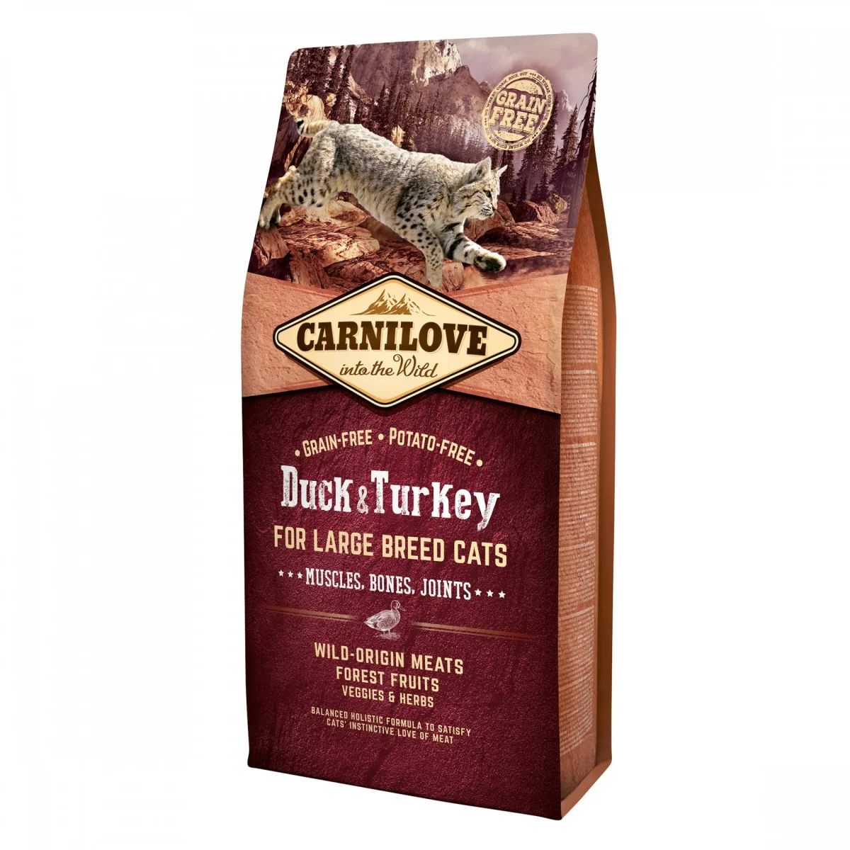 CARNILOVE Chat grande race Canard & Dinde – Image 3