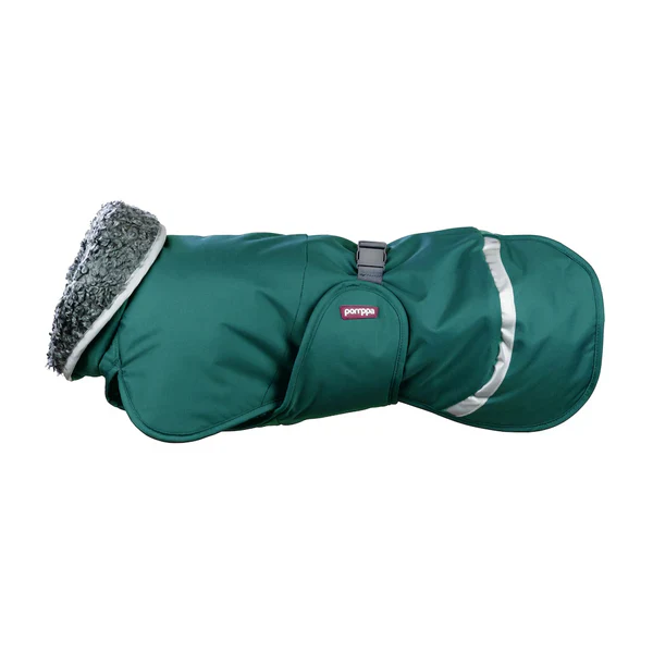 Pomppa Toppa manteau imperméable doublé pour chien Forest – Image 2