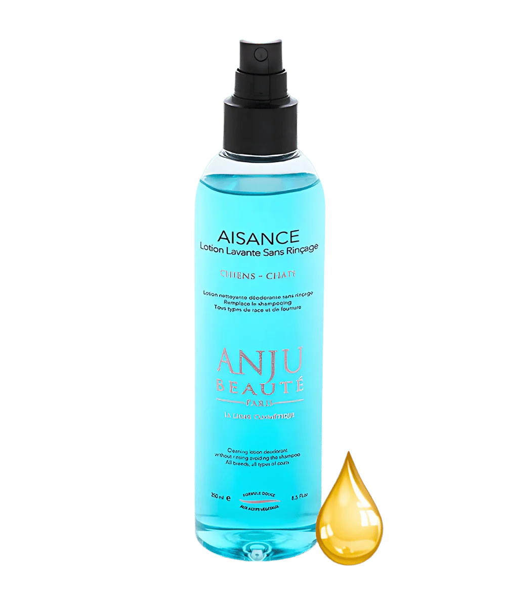 Lotion nettoyante sans rinçage pour chien - Aisance